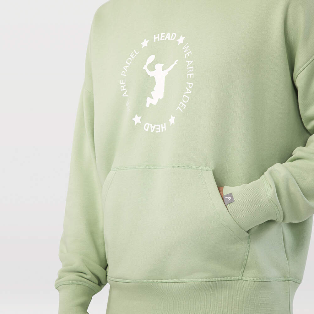 SWEAT À CAPUCHE HEAD HOODIE VERT