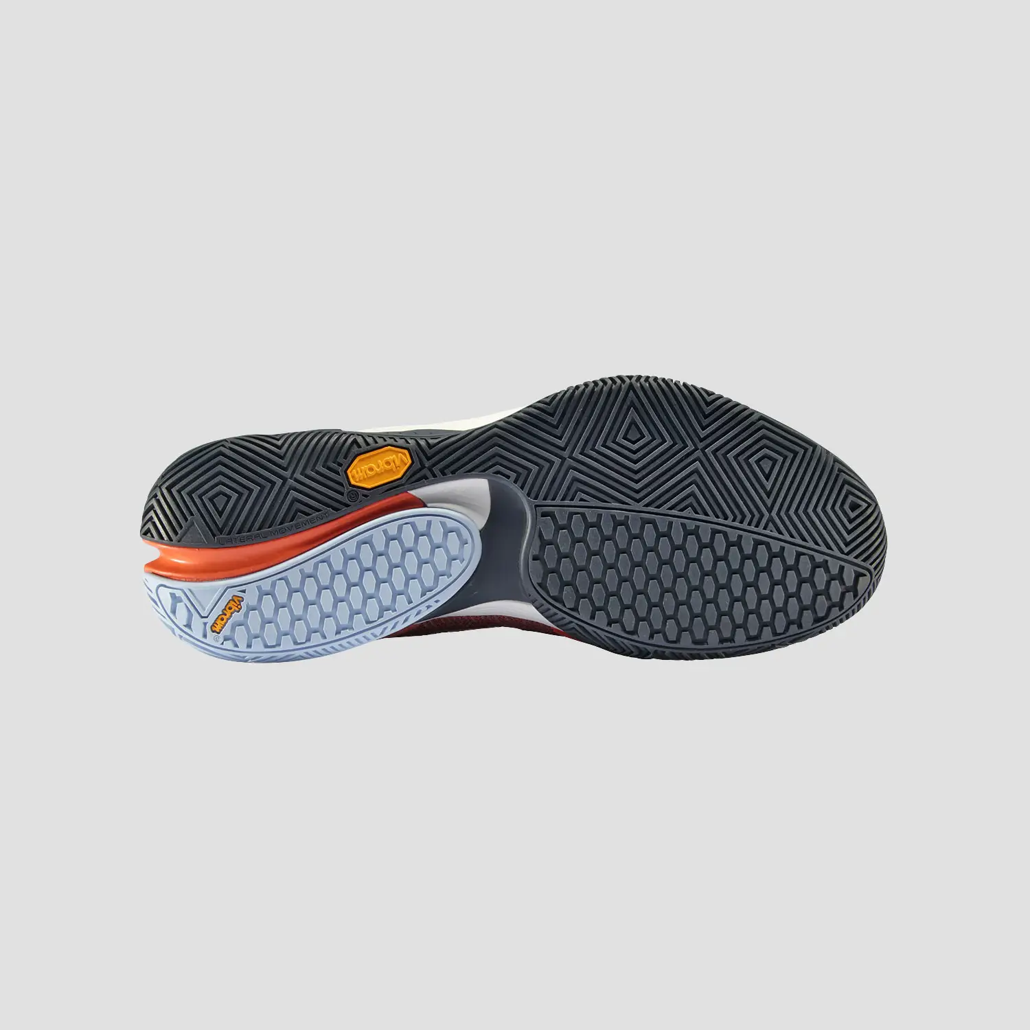 CHAUSSURE DE PADEL BULLPADEL HACK VIBRAM 24V ORANGE