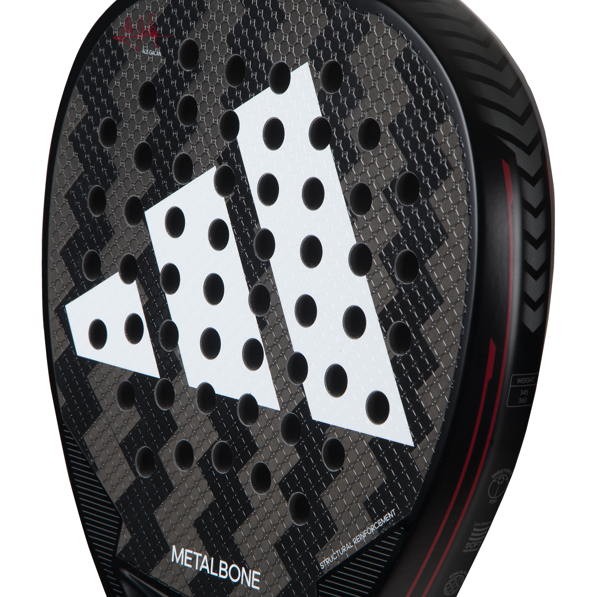 RAQUETTE DE PADEL ADIDAS METALBONE 3.3 BLACK/RED