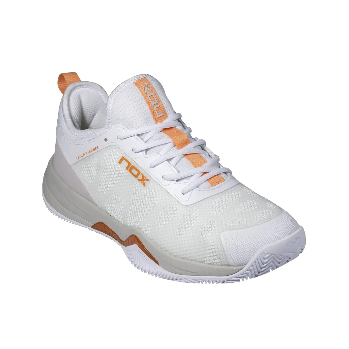 CHAUSSURE DE PADEL NOX NERBO BLANC / CORAIL