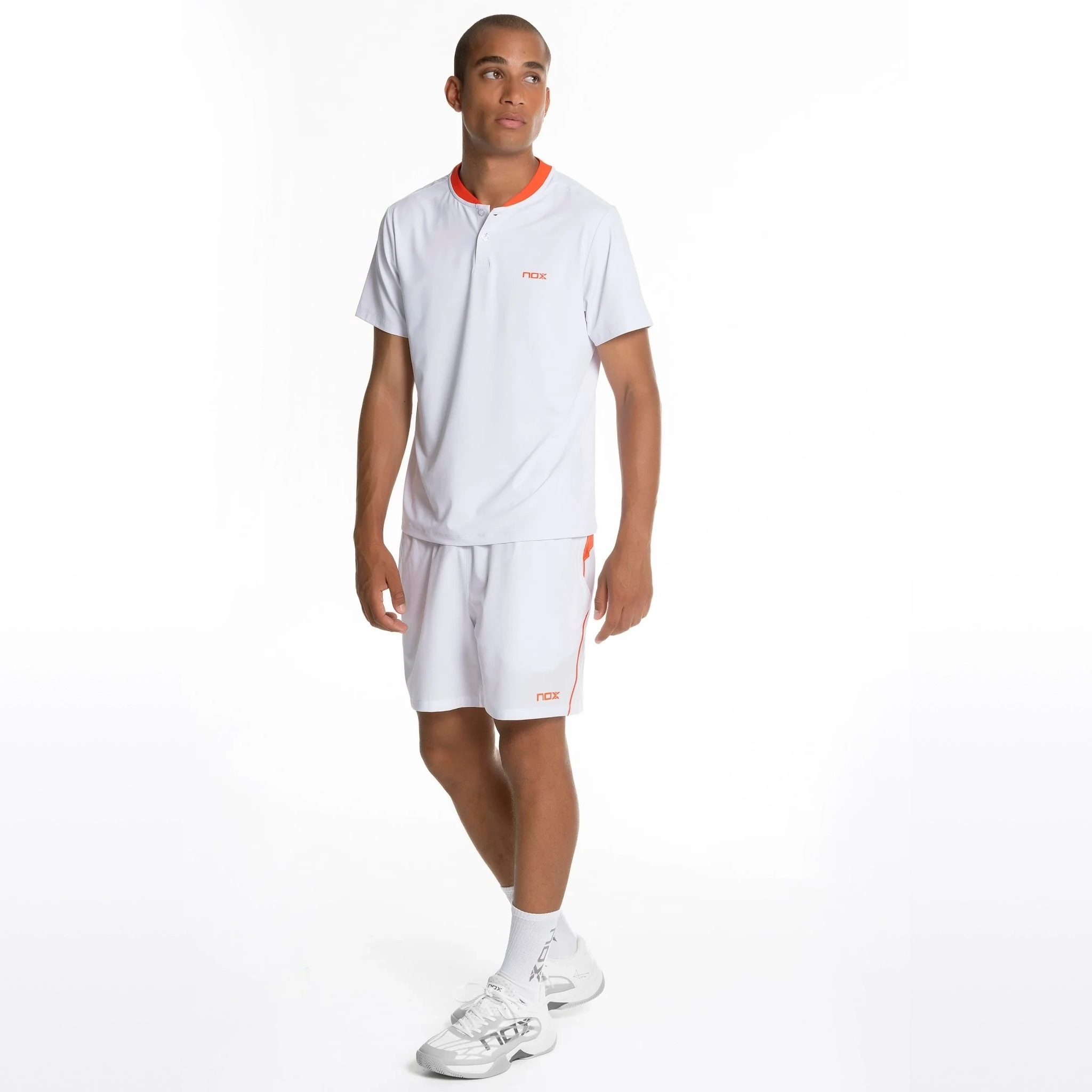 POLO DE PADEL NOX REGULAR BLANC