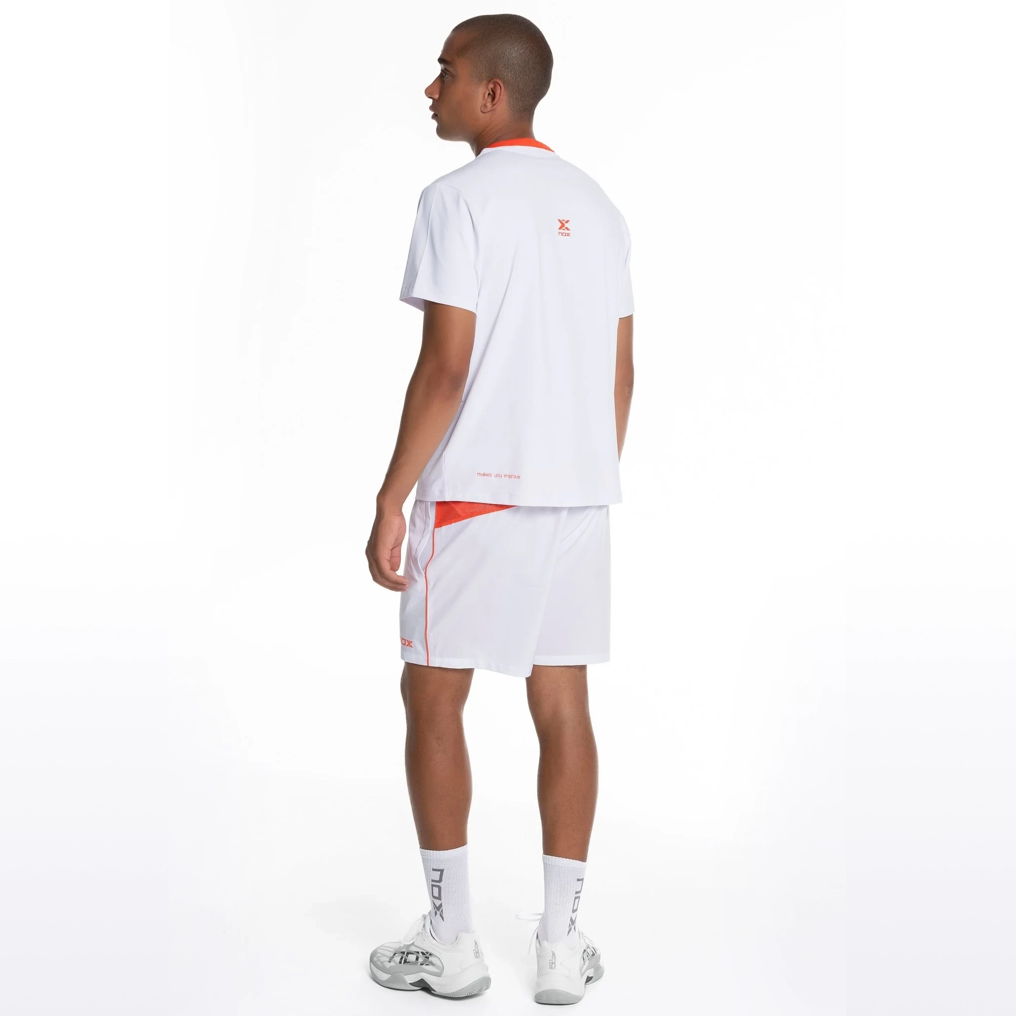 POLO DE PADEL NOX REGULAR BLANC