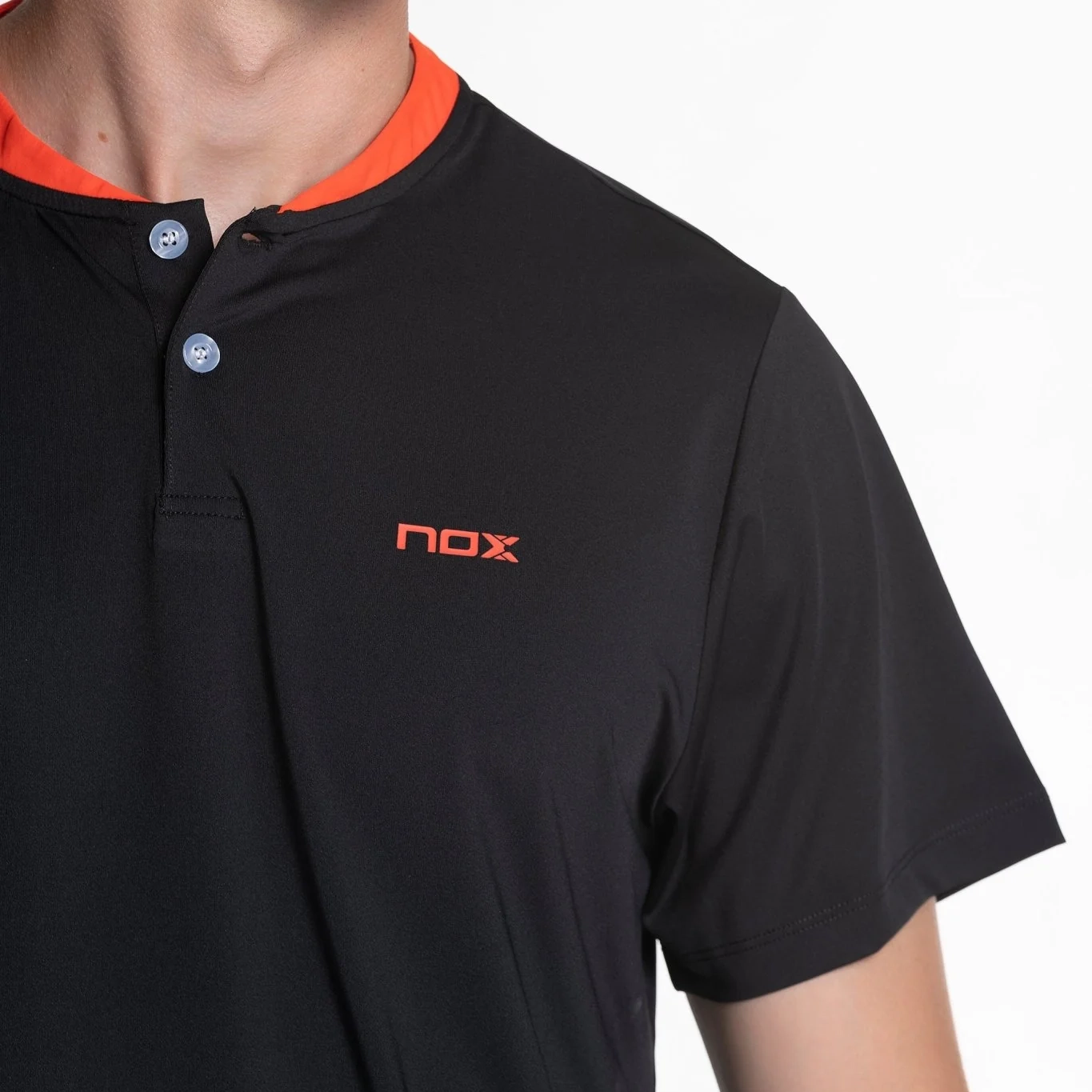 POLO DE PADEL NOX REGULAR NOIR