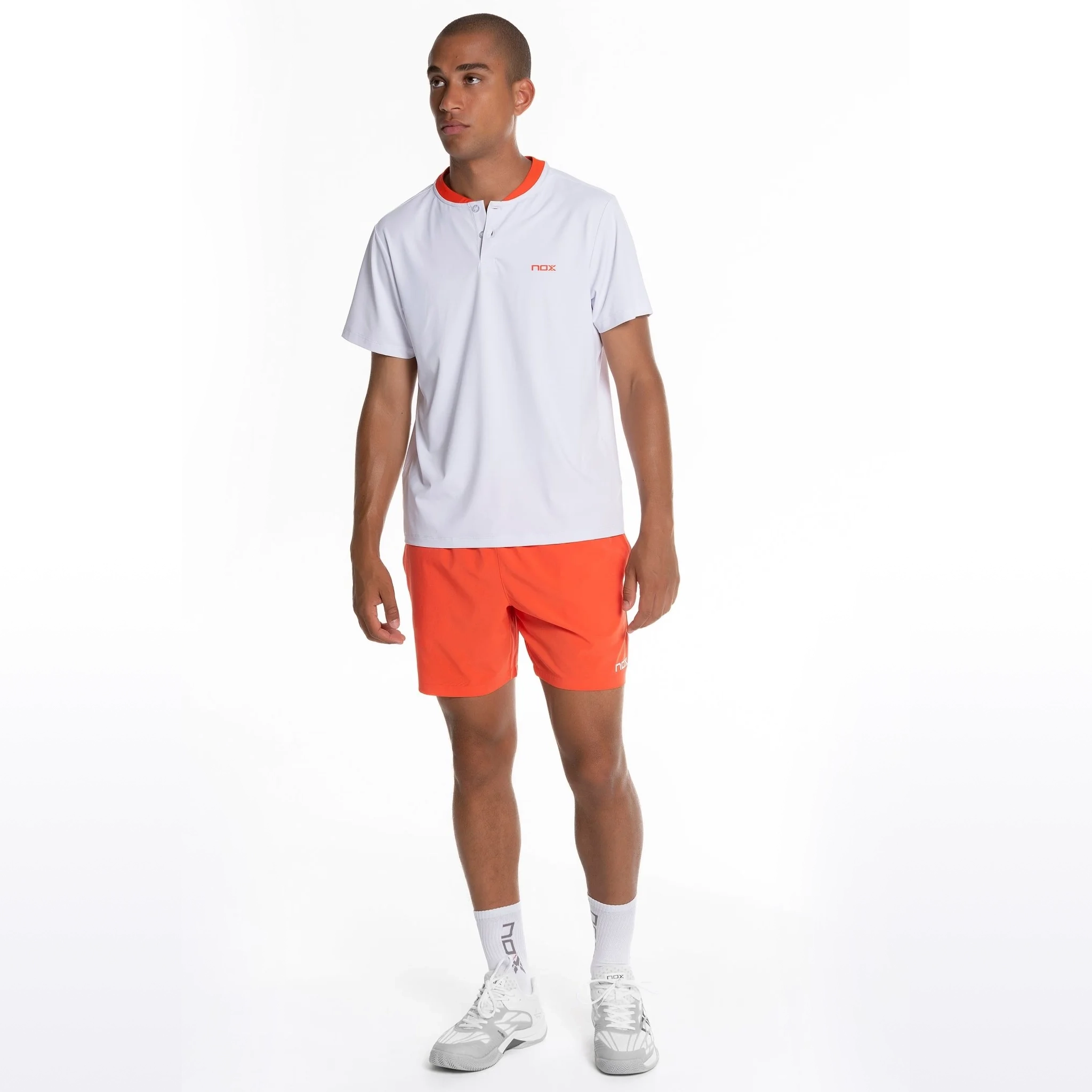 SHORT DE PADEL NOX HOMME TEAM ROUGE