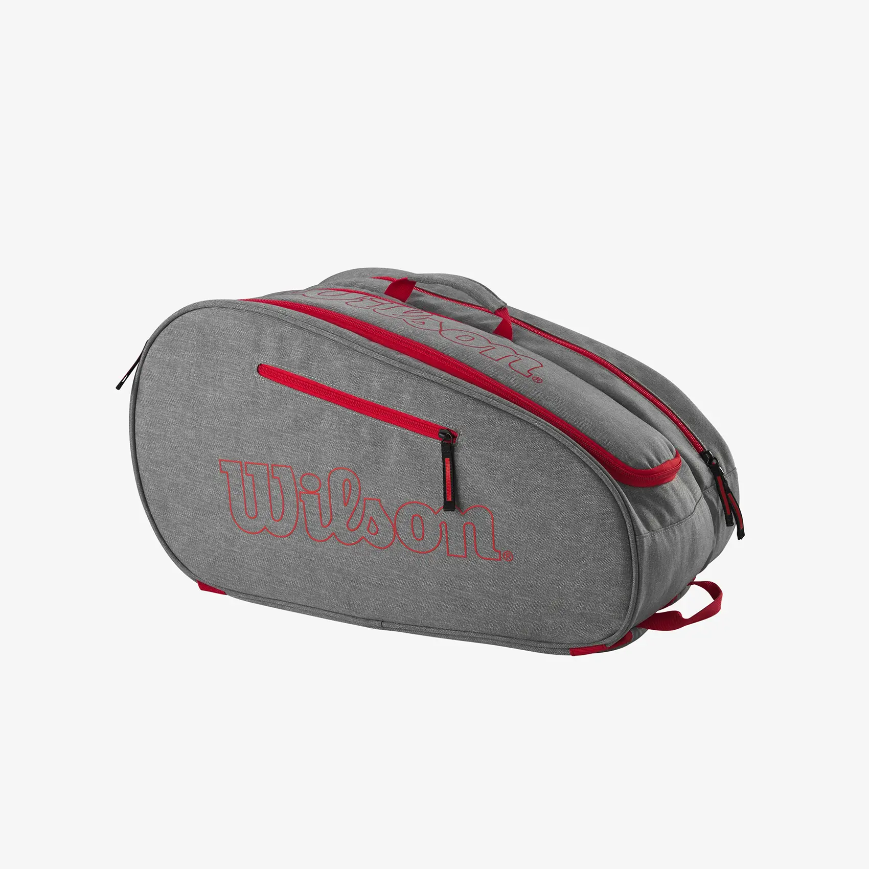 SAC DE PADEL WILSON TEAM GRIS / ROUGE