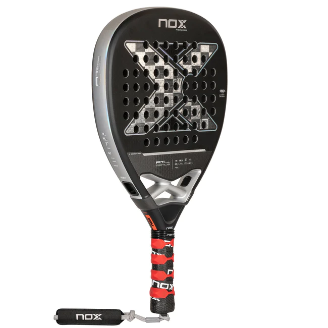 RAQUETTE DE PADEL NOX AT ATTACK 18K ALUM PAR AGUSTIN TAPIA