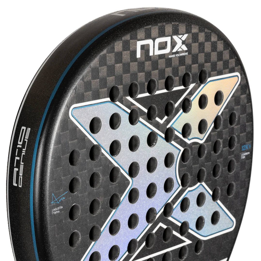 RAQUETTE DE PADEL NOX AT10 GENIUS 12K 2024 PAR AGUSTIN TAPIA