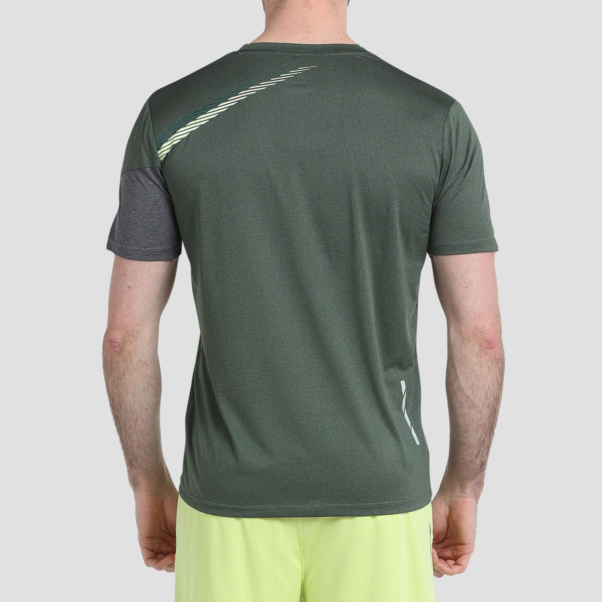 T-SHIRT BULLPADEL LETRA VERT