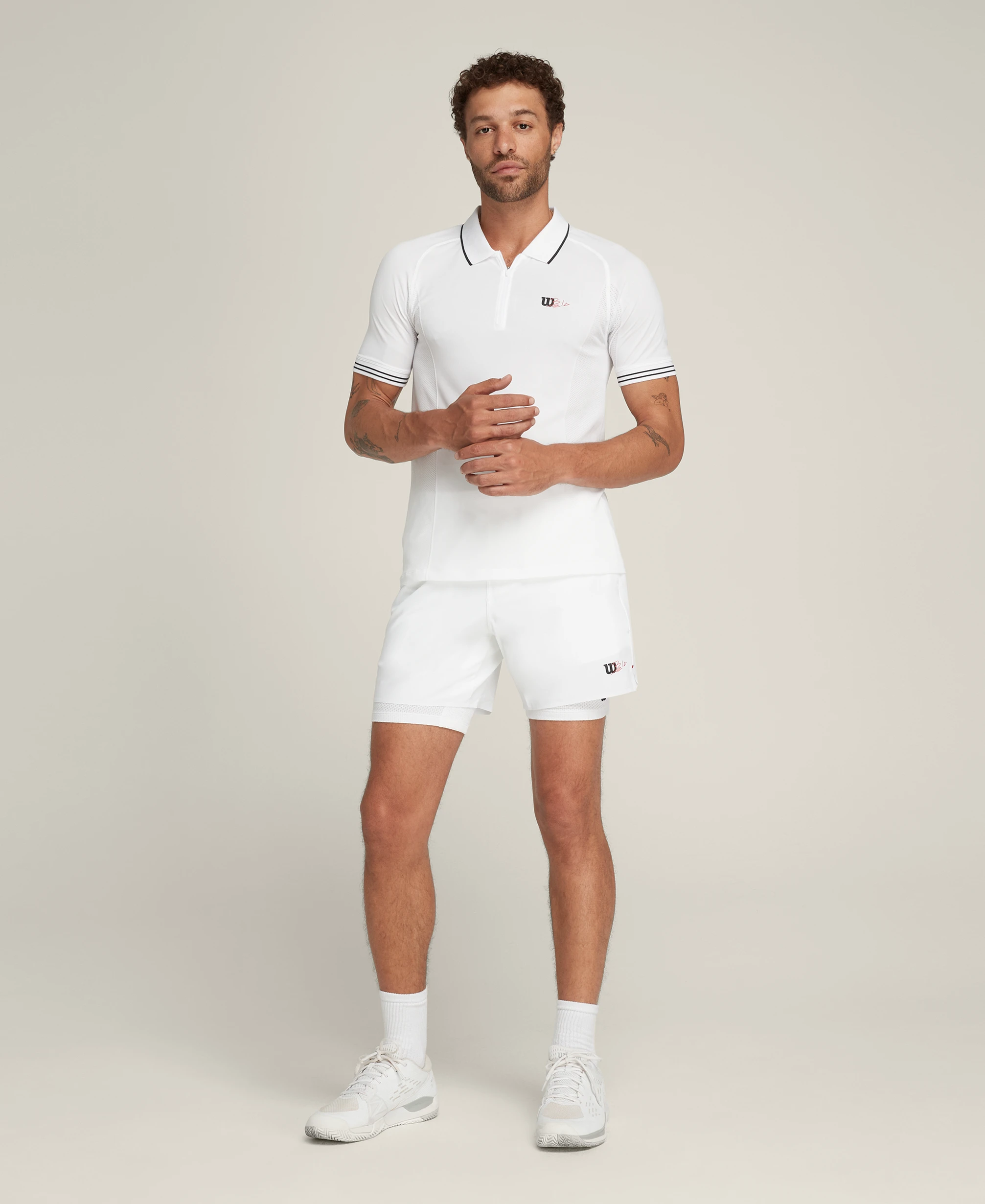 POLO SEAMLESS WILSON BLANC