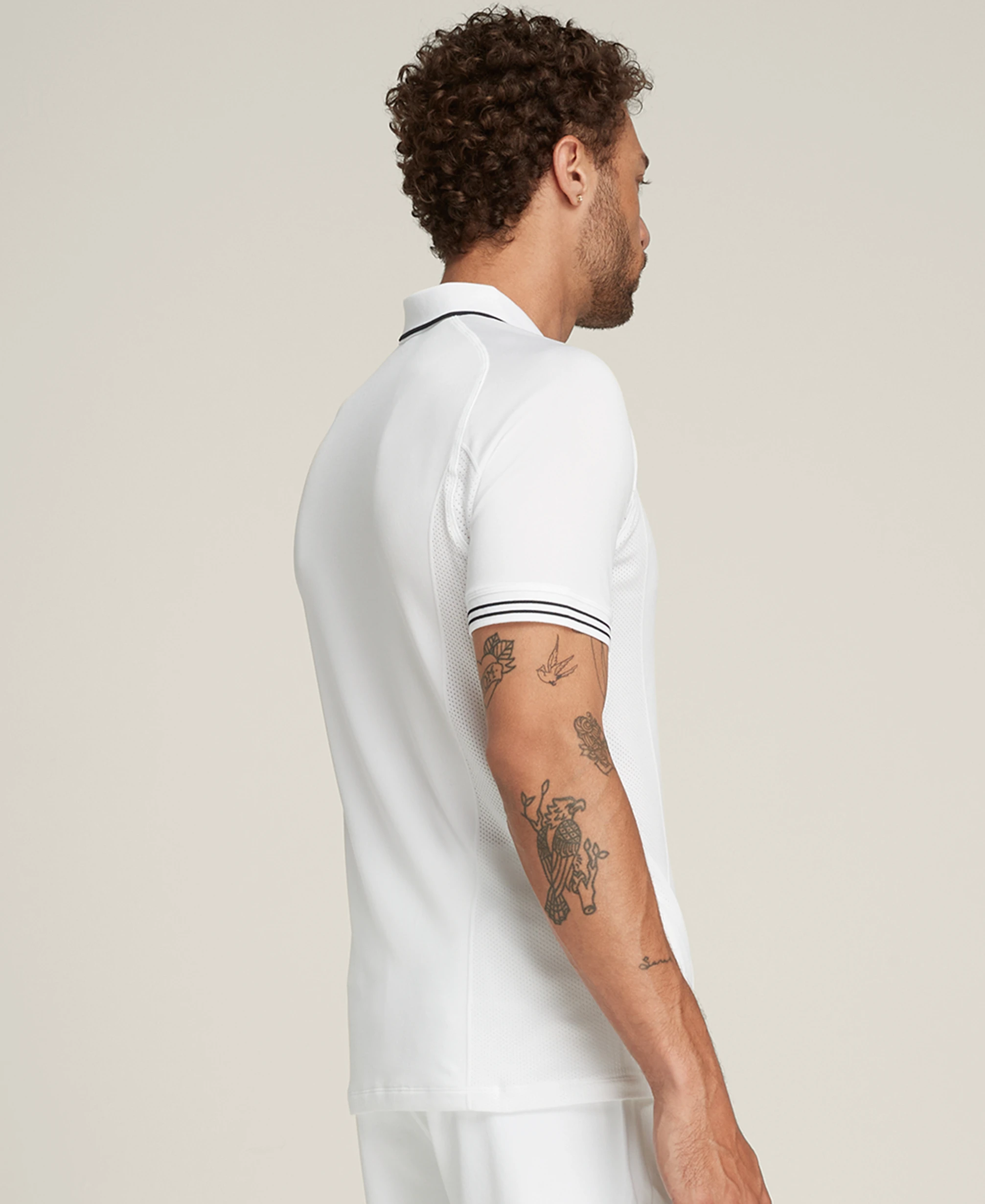 POLO SEAMLESS WILSON BLANC