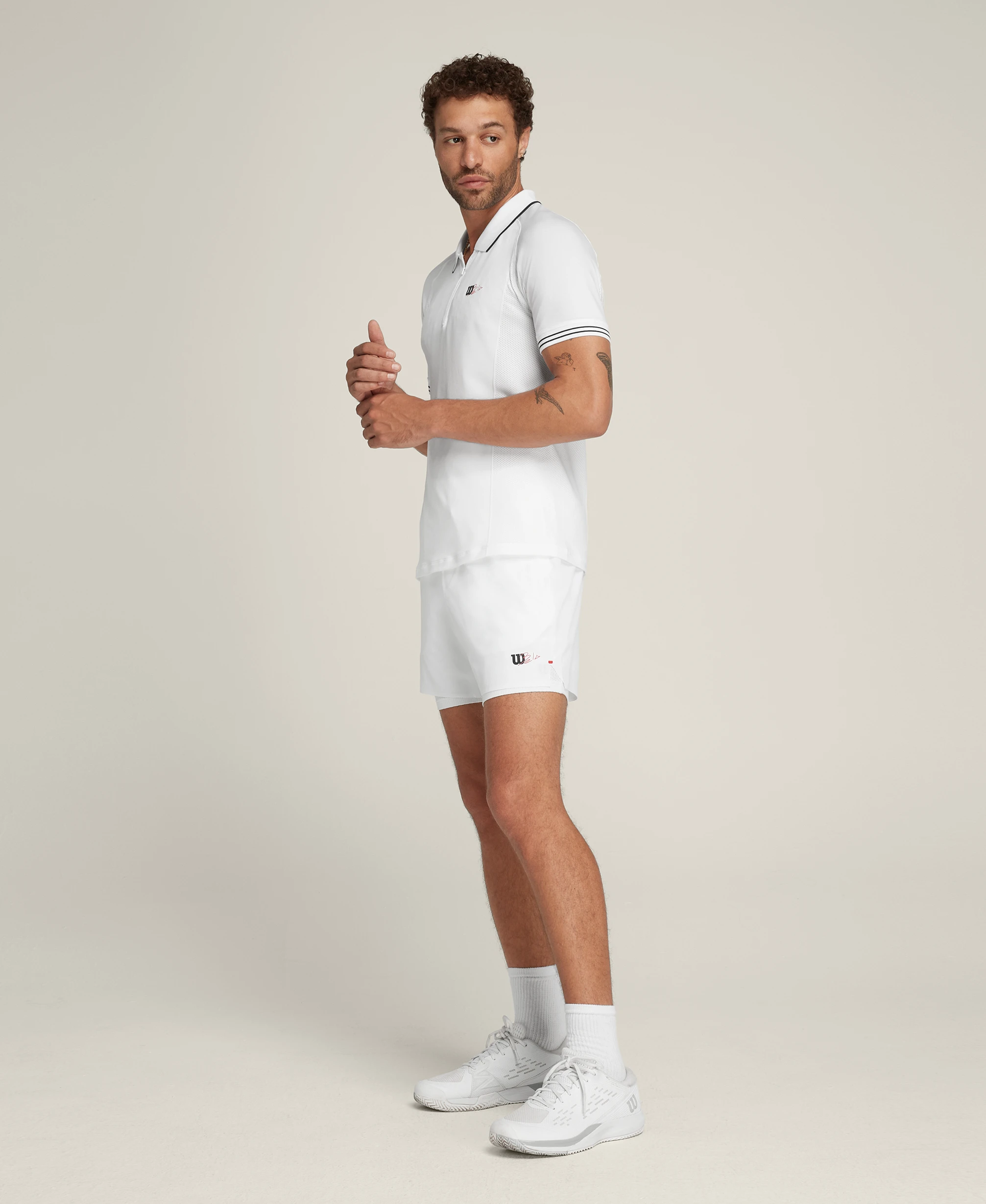 POLO SEAMLESS WILSON BLANC