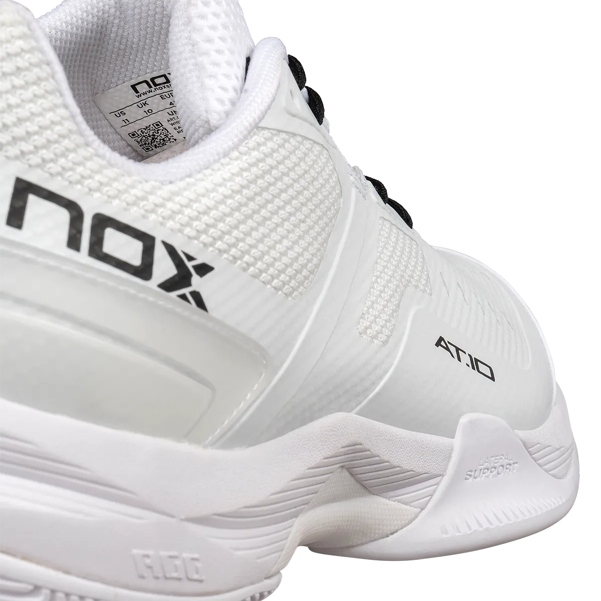 CHAUSSURES DE PADEL NOX AT10 BLANC