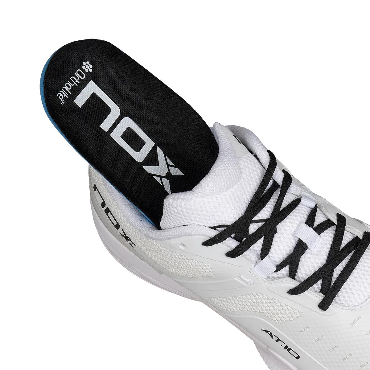 CHAUSSURES DE PADEL NOX AT10 BLANC