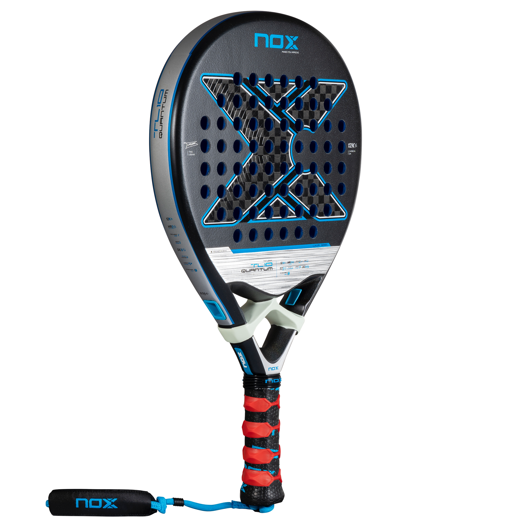 RAQUETTE DE PADEL TL10 QUANTUM 12K 2025 PAR TINO LIBAAK