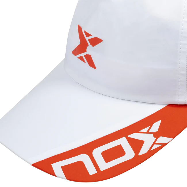 CASQUETTE NOX BLANCHE ET ROUGE