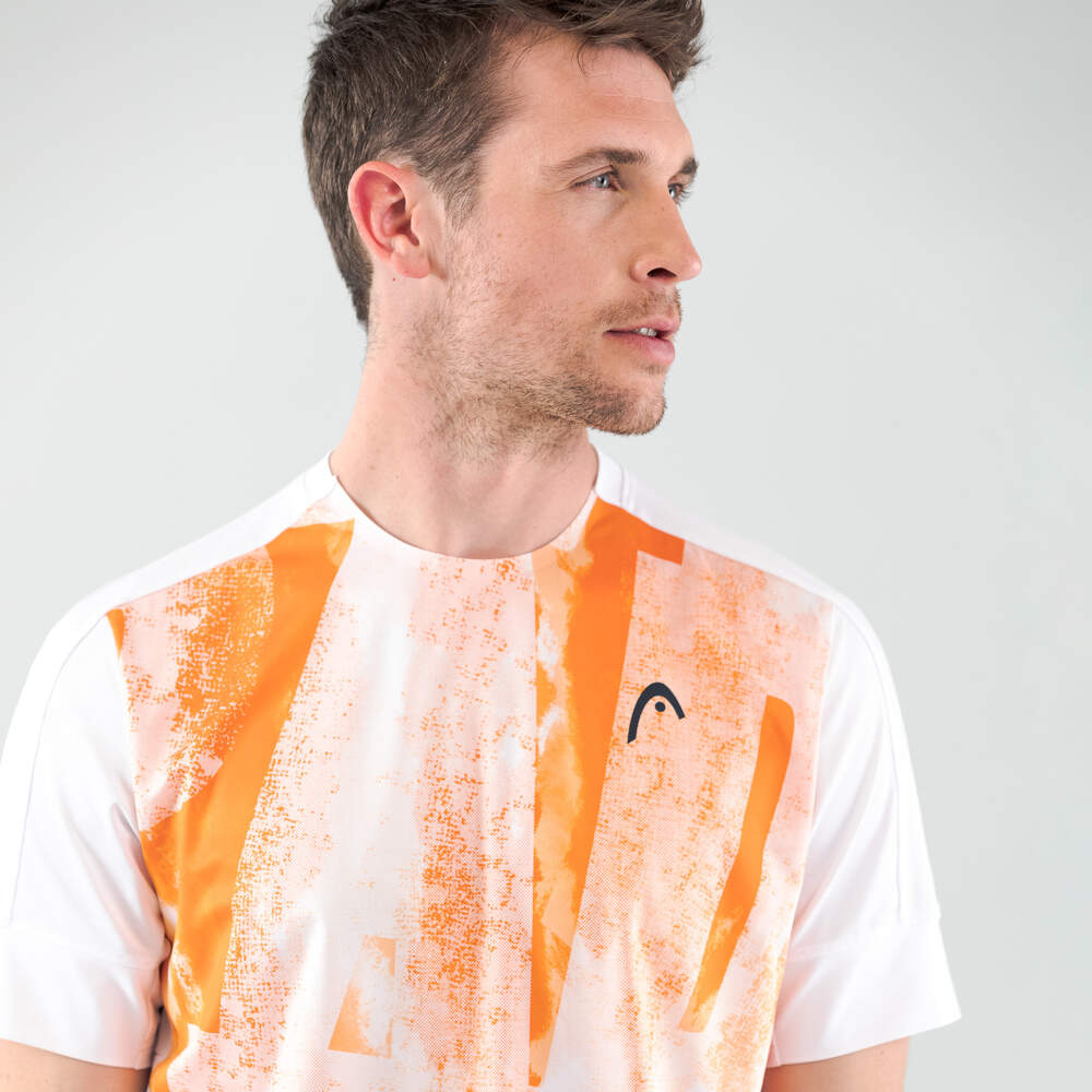 T-SHIRT HEAD PADEL TECH ORANGE