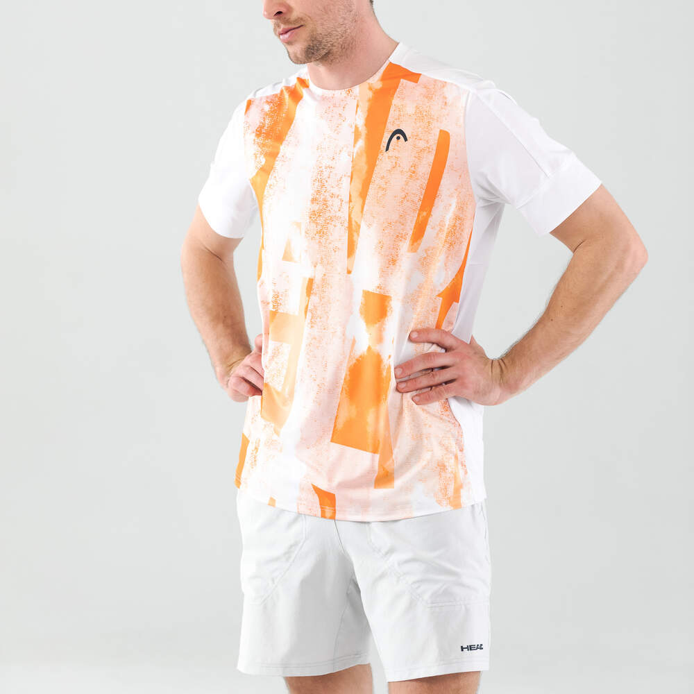 T-SHIRT HEAD PADEL TECH ORANGE