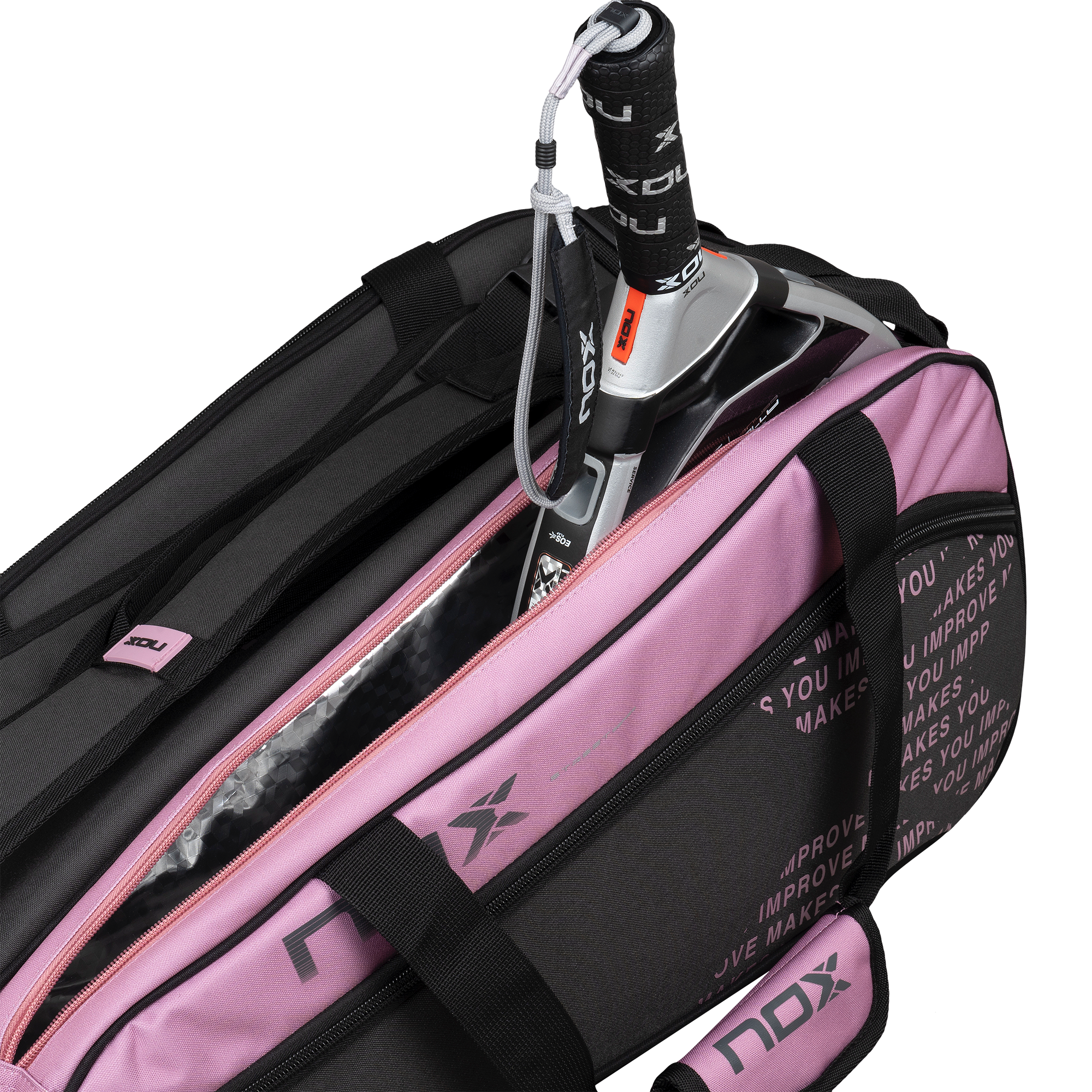 SAC DE PADEL NOX STREET SERIES GRIS ET ROSE 2024