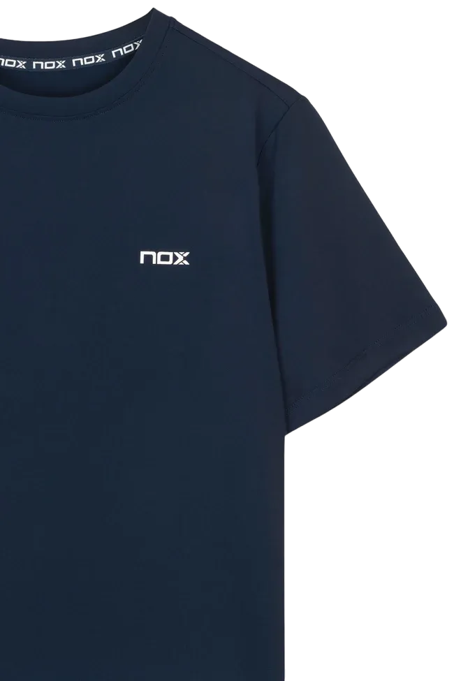 T-SHIRT DE PADEL NOX TEAM REGULAR BLEU