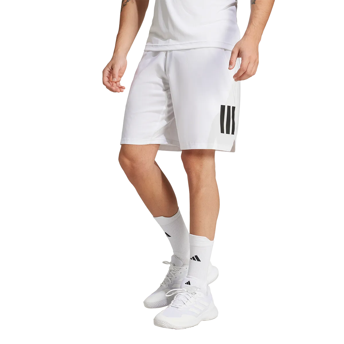 SHORT ADIDAS CLUB 3STR BLANC HOMME