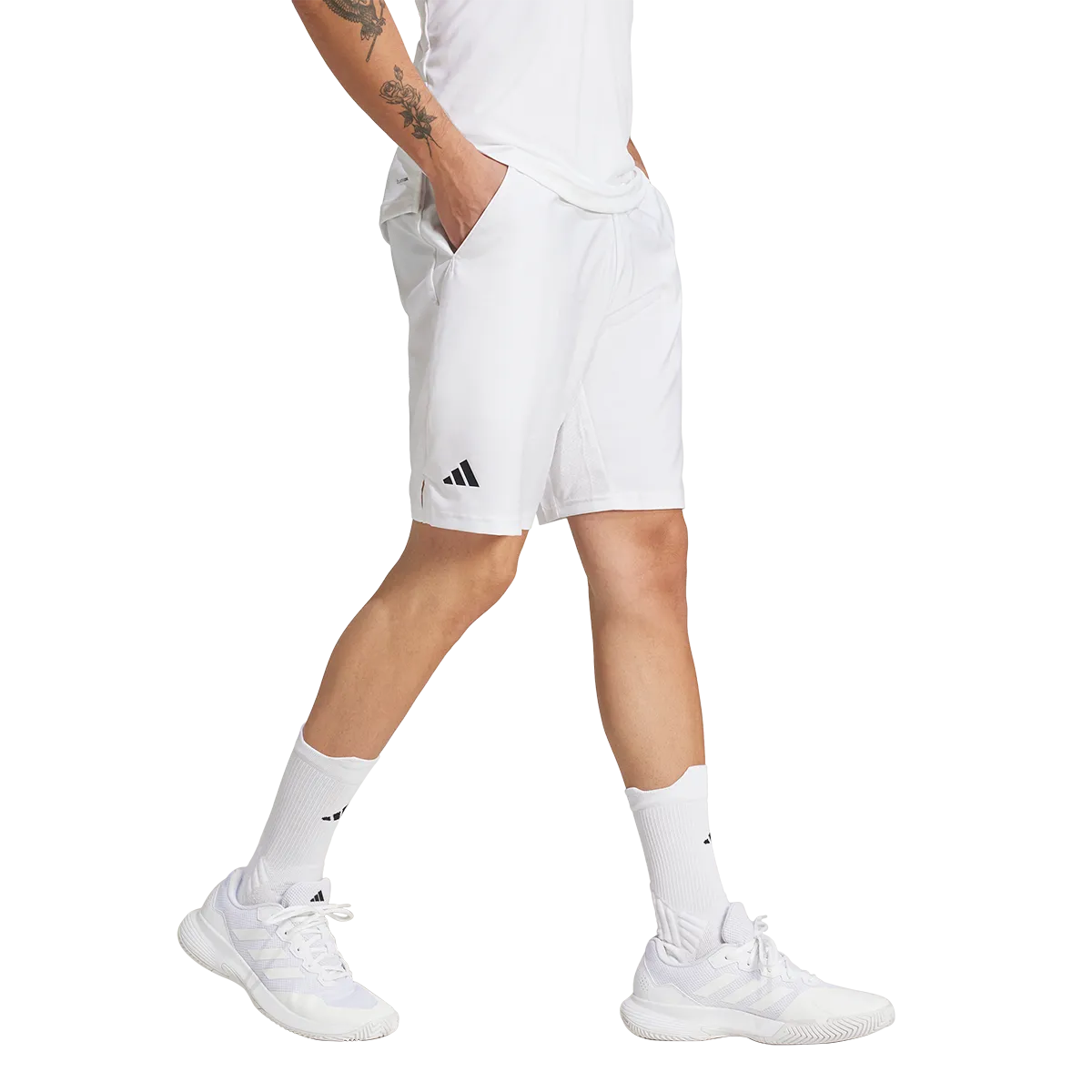 SHORT ADIDAS CLUB 3STR BLANC HOMME