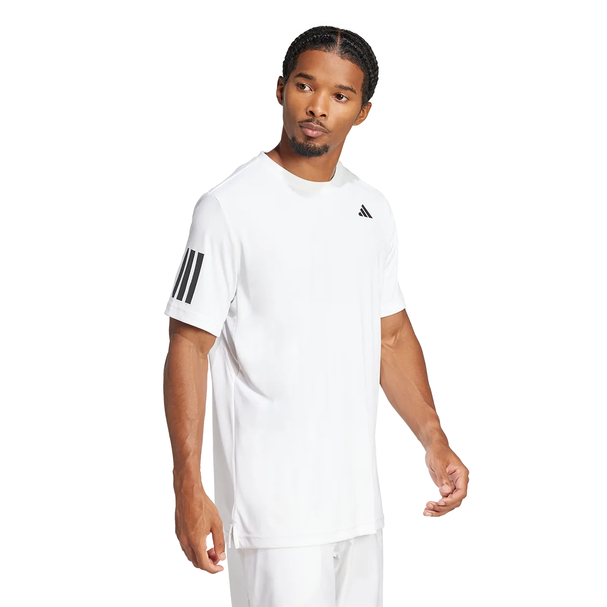 T SHIRT ADIDAS CLUB 3STR BLANC HOMME