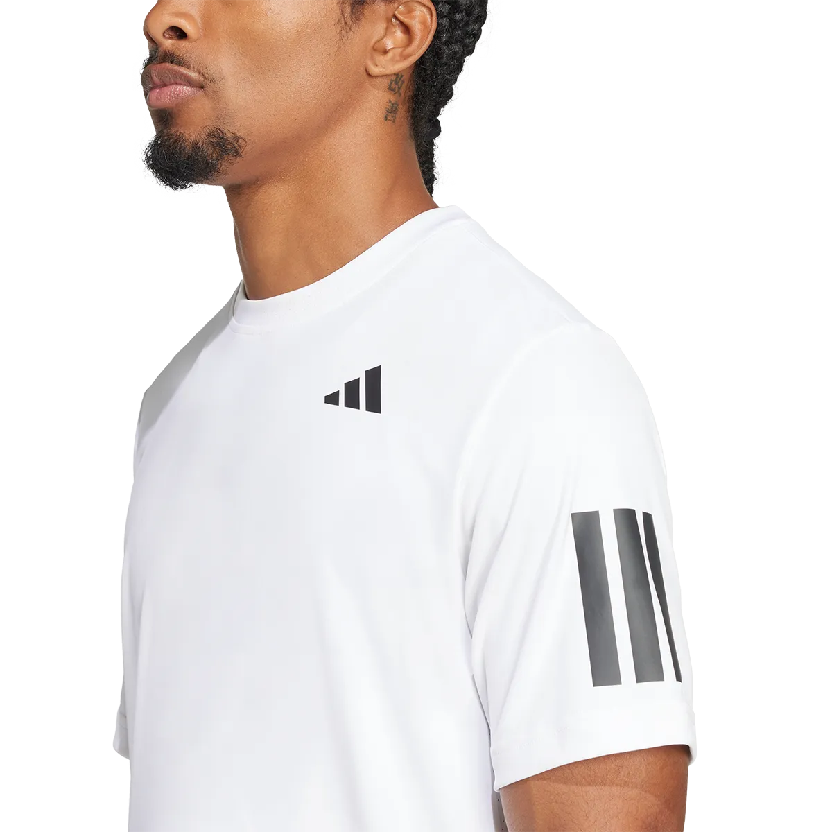 T SHIRT ADIDAS CLUB 3STR BLANC HOMME