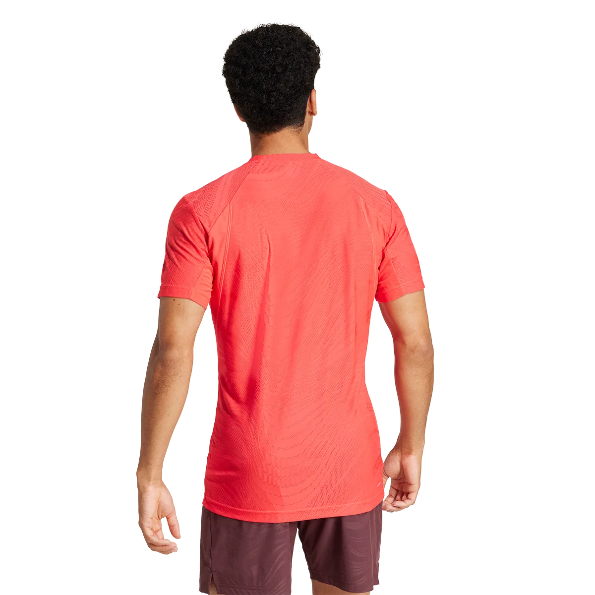 T SHIRT ADIDAS FREELIFT ROUGE HOMME