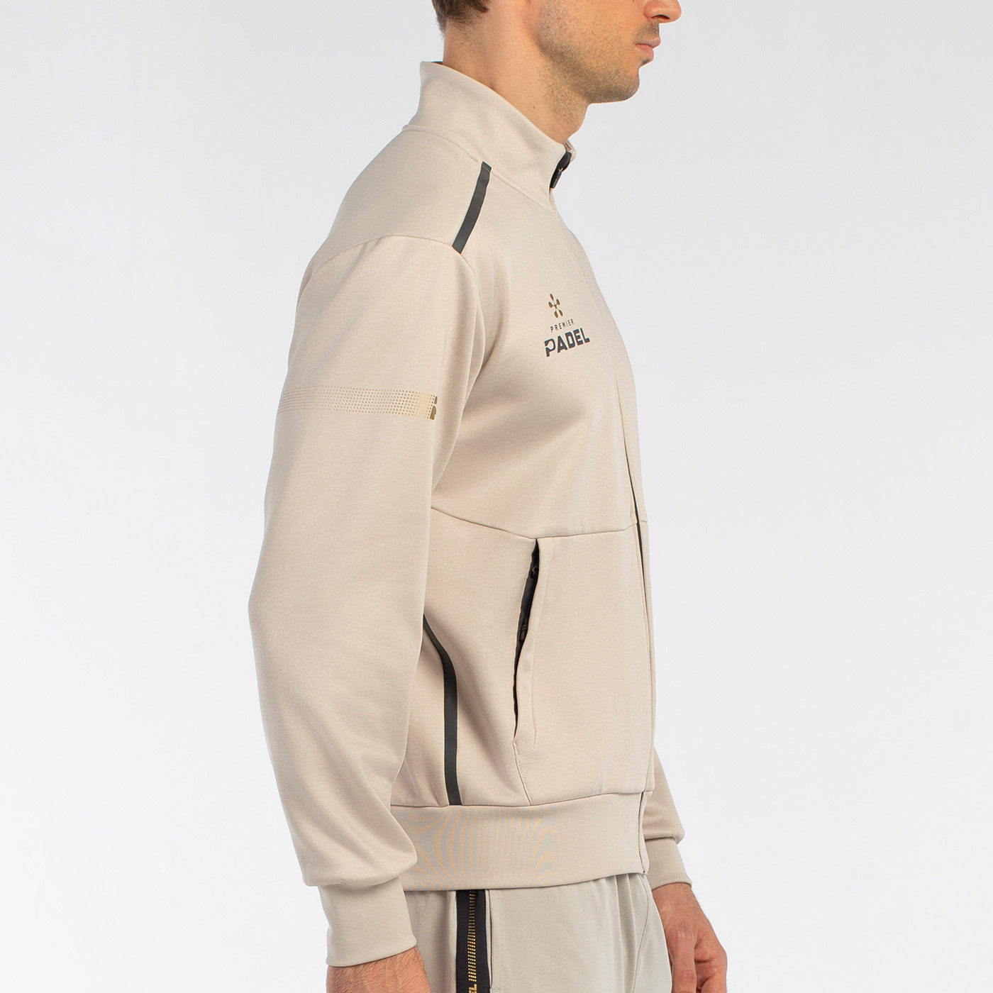 VESTE BULLPADEL PREMIER PADEL BRUME BEIGE HOMME