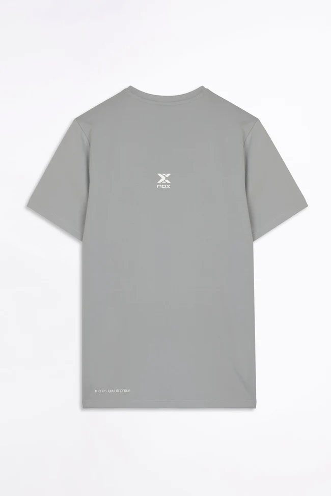 T SHIRT NOX TEAM REGULAR GRIS HOMME