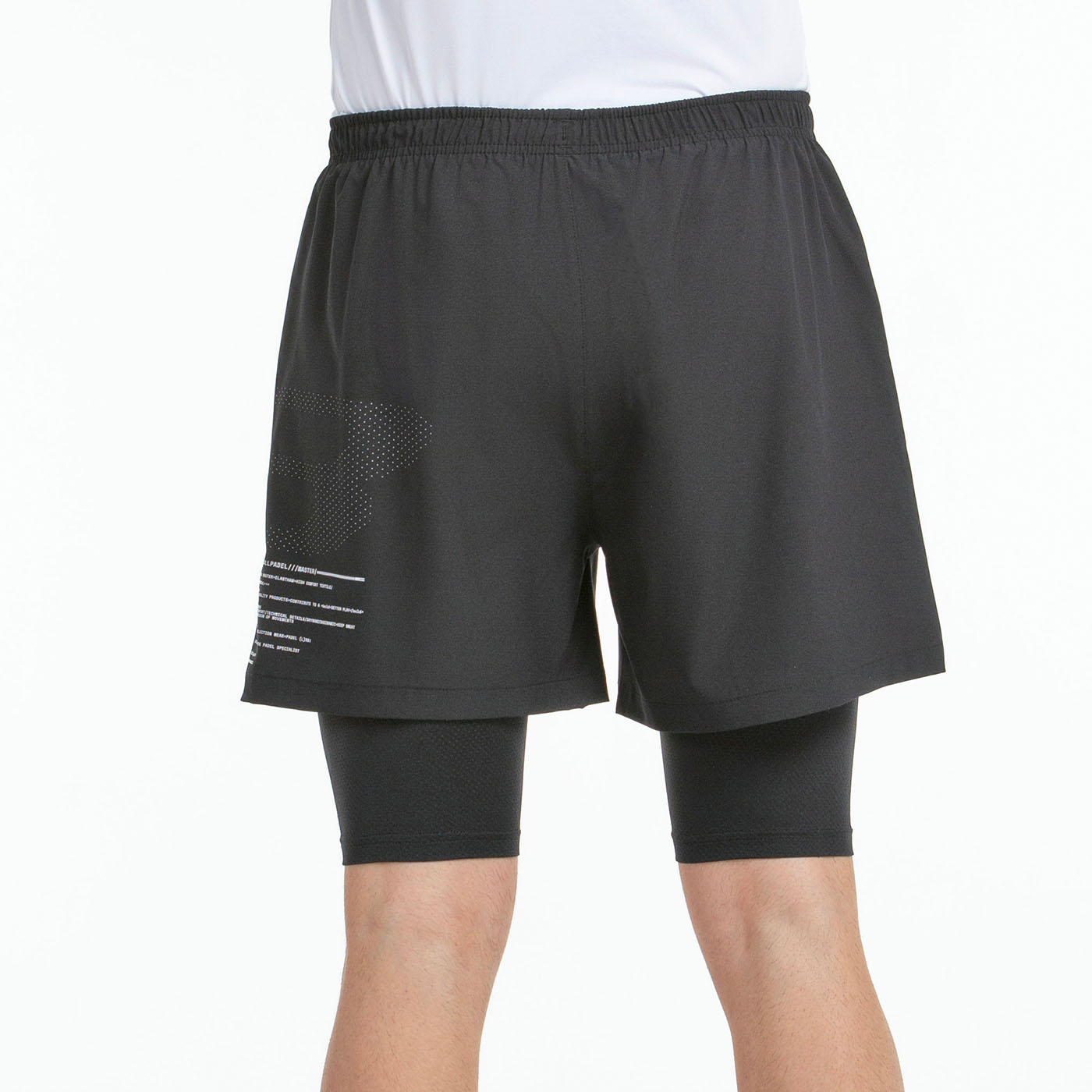 SHORT BULLPADEL META NOIR