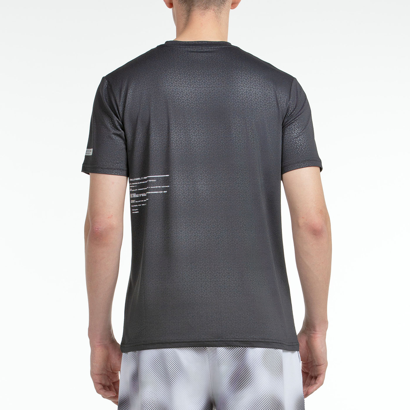 T SHIRT BULLPADEL MOFERO NOIR