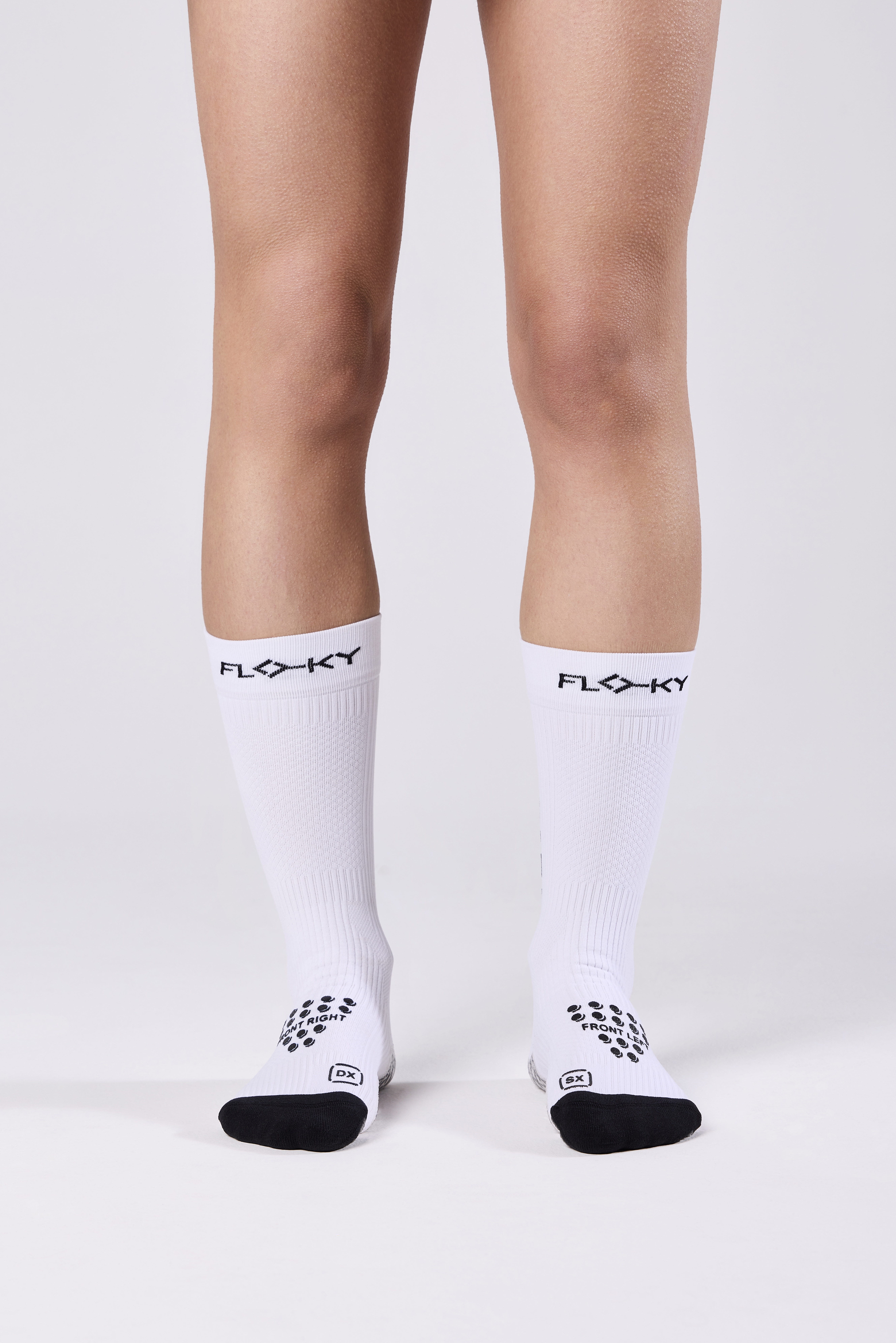 CHAUSSETTES DE COMPRESSION S-MASH 3D FLOKY BLANC