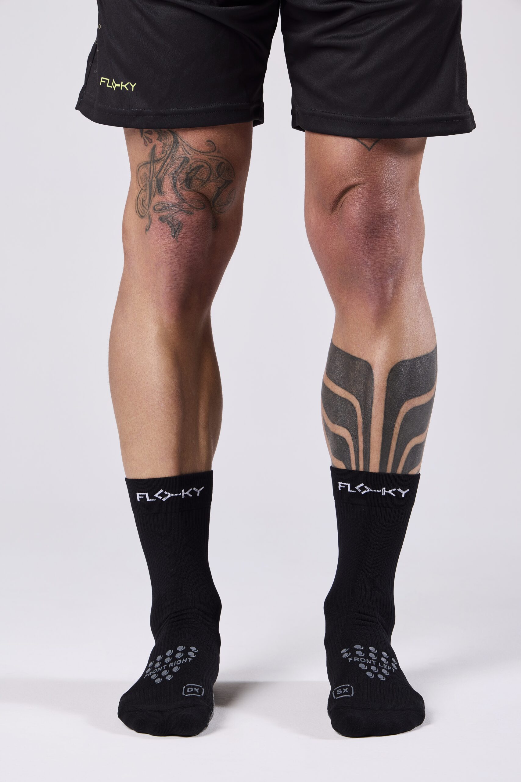 CHAUSSETTES DE COMPRESSION S-MASH 3D FLOKY NOIR