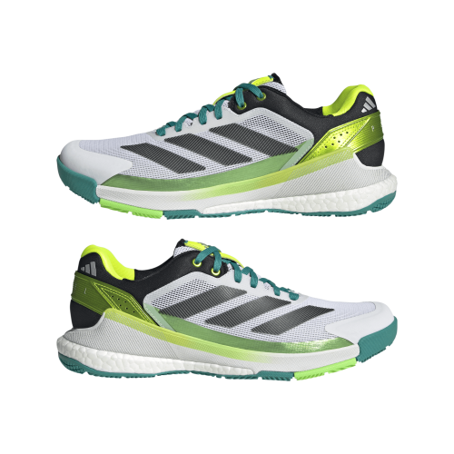 CHAUSSURE DE PADEL ADIDAS CRAZY QUICK BOOST BLANC ET VERT