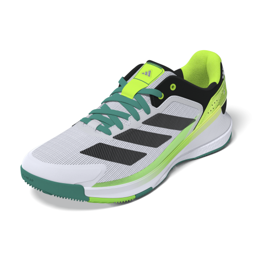 CHAUSSURE DE PADEL ADIDAS CRAZY QUICK BOOST BLANC ET VERT