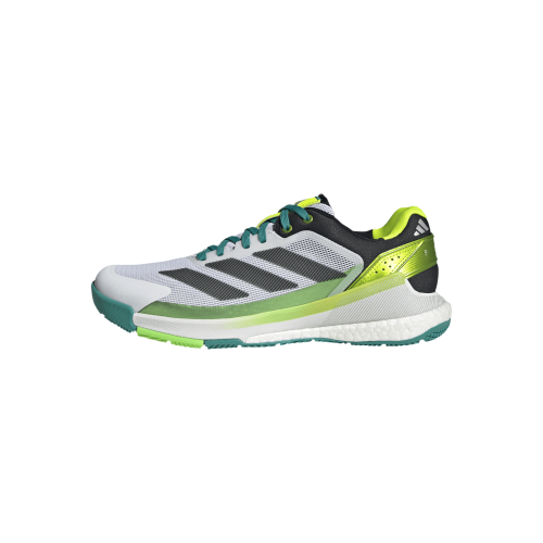 CHAUSSURE DE PADEL ADIDAS CRAZY QUICK BOOST BLANC ET VERT
