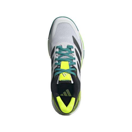 CHAUSSURE DE PADEL ADIDAS CRAZY QUICK BOOST BLANC ET VERT