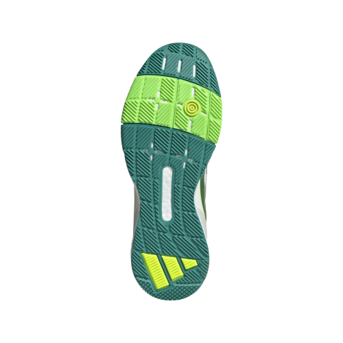 CHAUSSURE DE PADEL ADIDAS CRAZY QUICK BOOST BLANC ET VERT