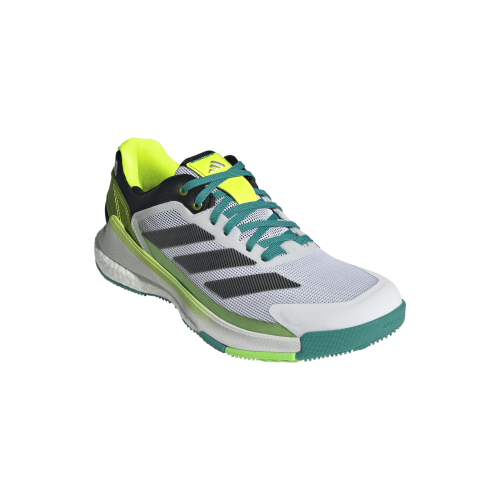 CHAUSSURE DE PADEL ADIDAS CRAZY QUICK BOOST BLANC ET VERT