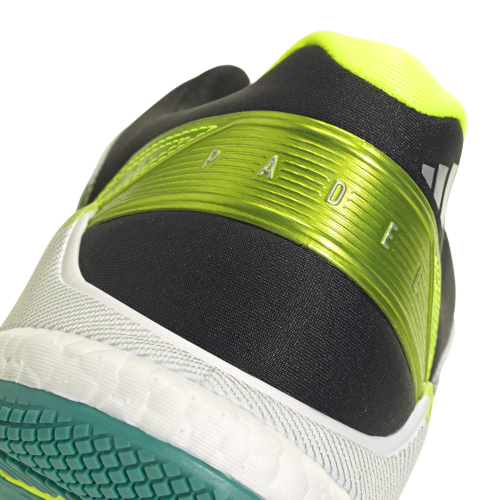 CHAUSSURE DE PADEL ADIDAS CRAZY QUICK BOOST BLANC ET VERT