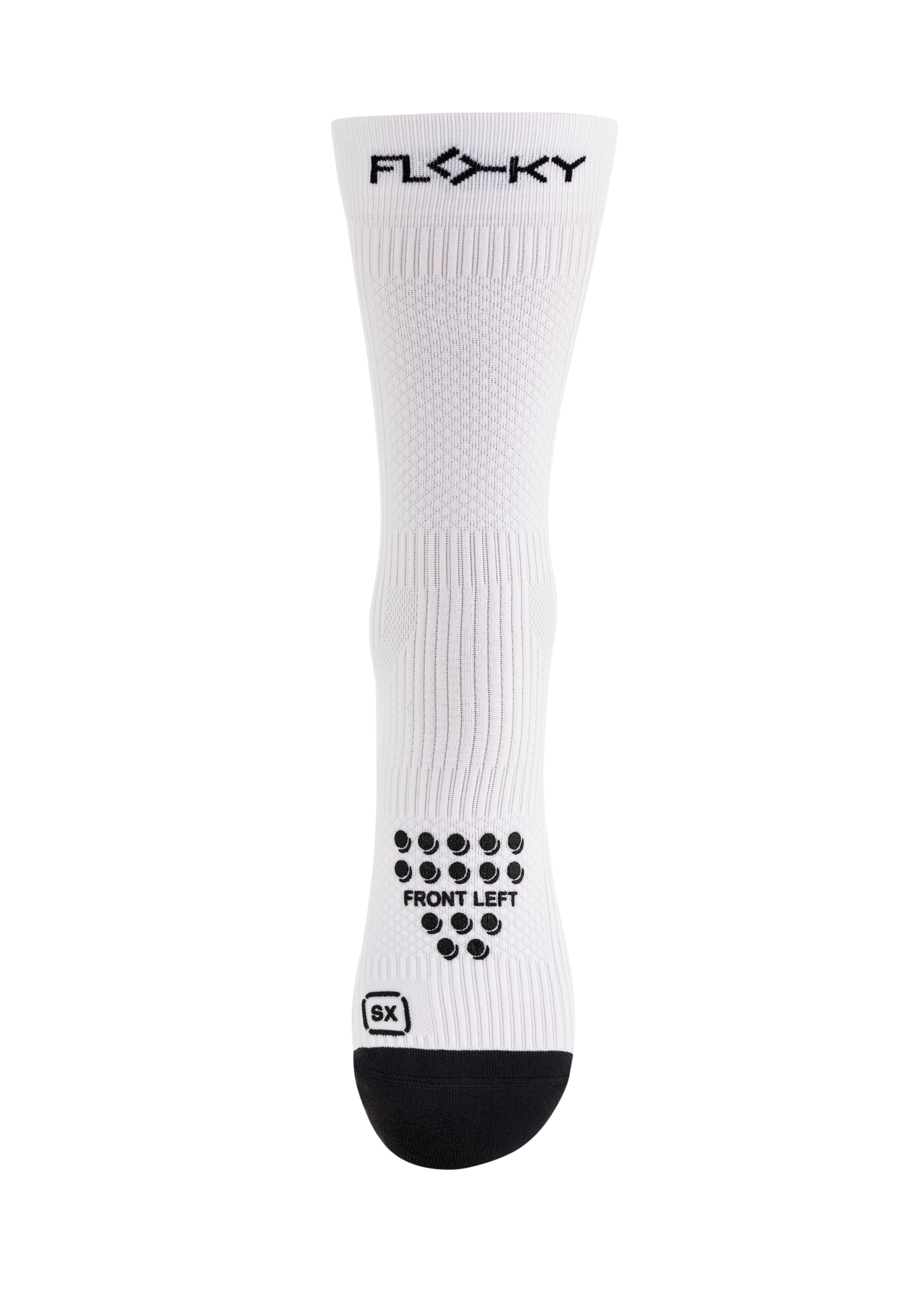CHAUSSETTES DE COMPRESSION S-MASH 3D FLOKY BLANC