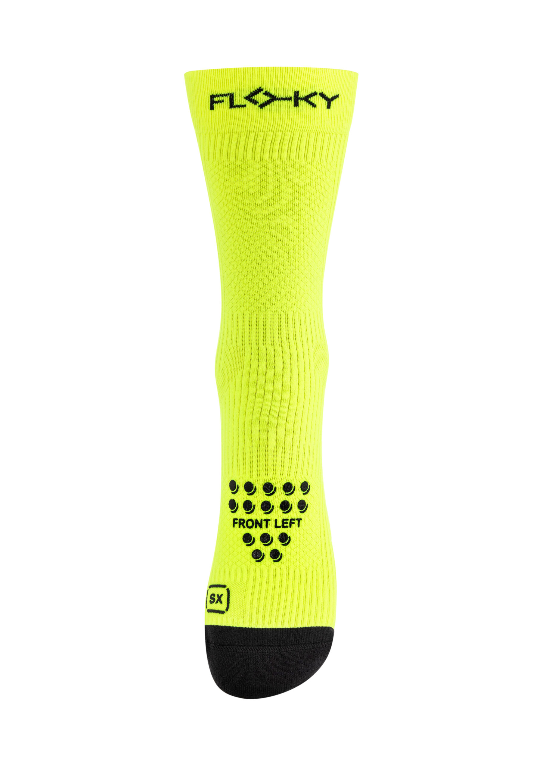 CHAUSSETTES DE COMPRESSION S-MASH 3D FLOKY JAUNE