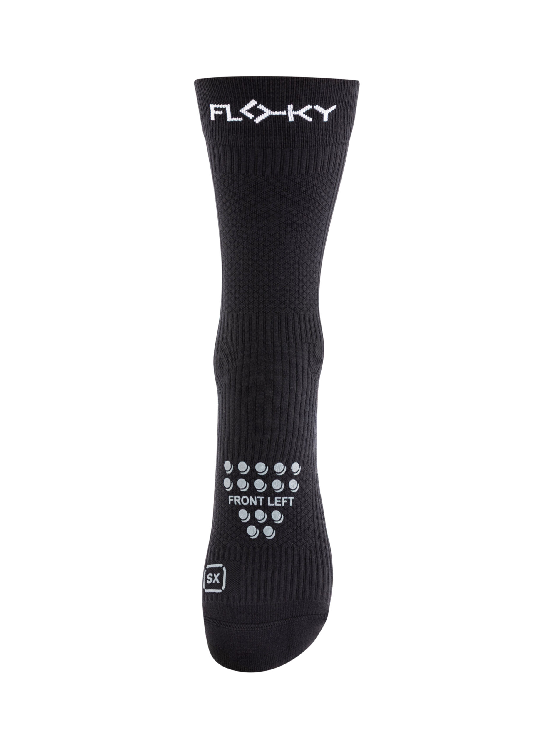 CHAUSSETTES DE COMPRESSION S-MASH 3D FLOKY NOIR