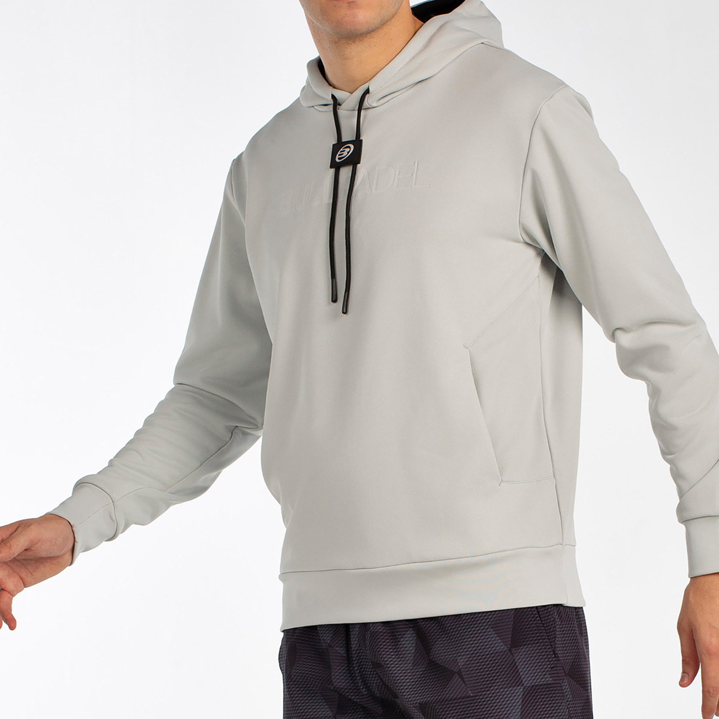 SWEAT-SHIRT BULLPADEL BINEE GRIS HOMME