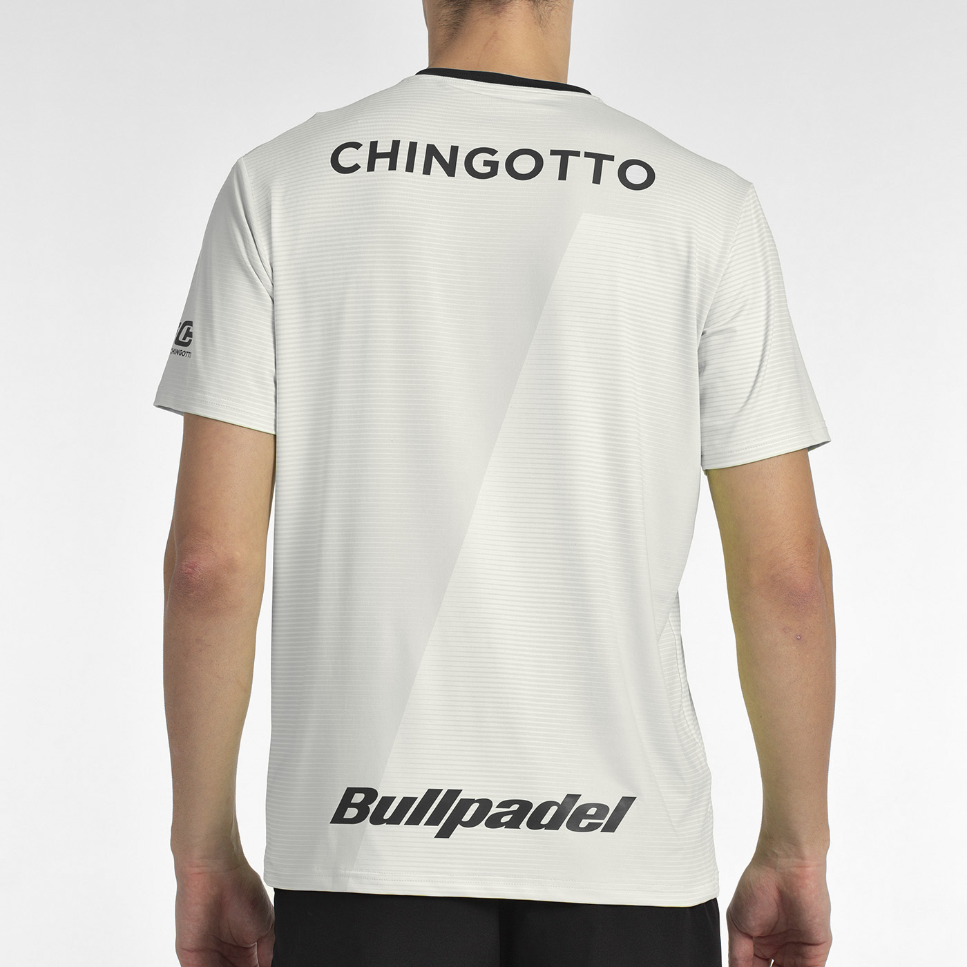 MAILLOT BULLPADEL FEDE CHINGOTTO 25I BLANC