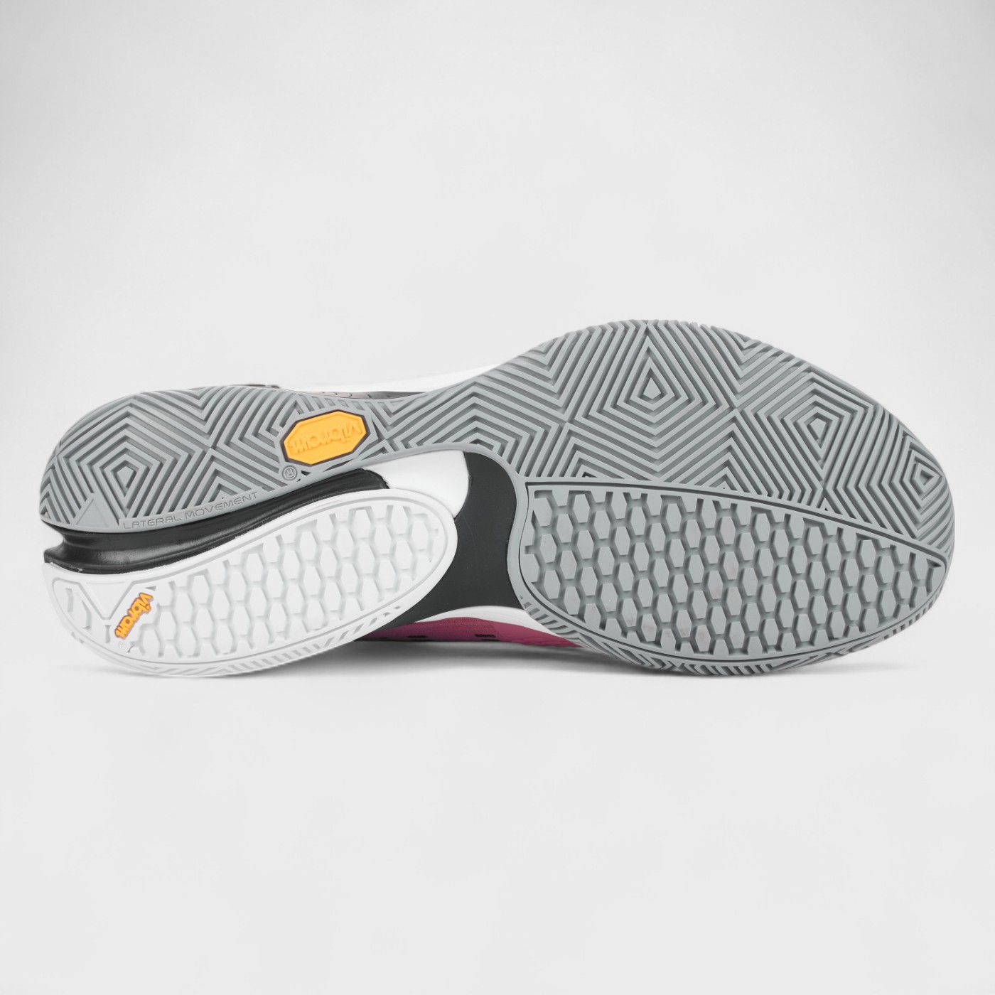 CHAUSSURE DE PADEL BULLPADEL HACK VIBRAM 25I CHEWING-GUM
