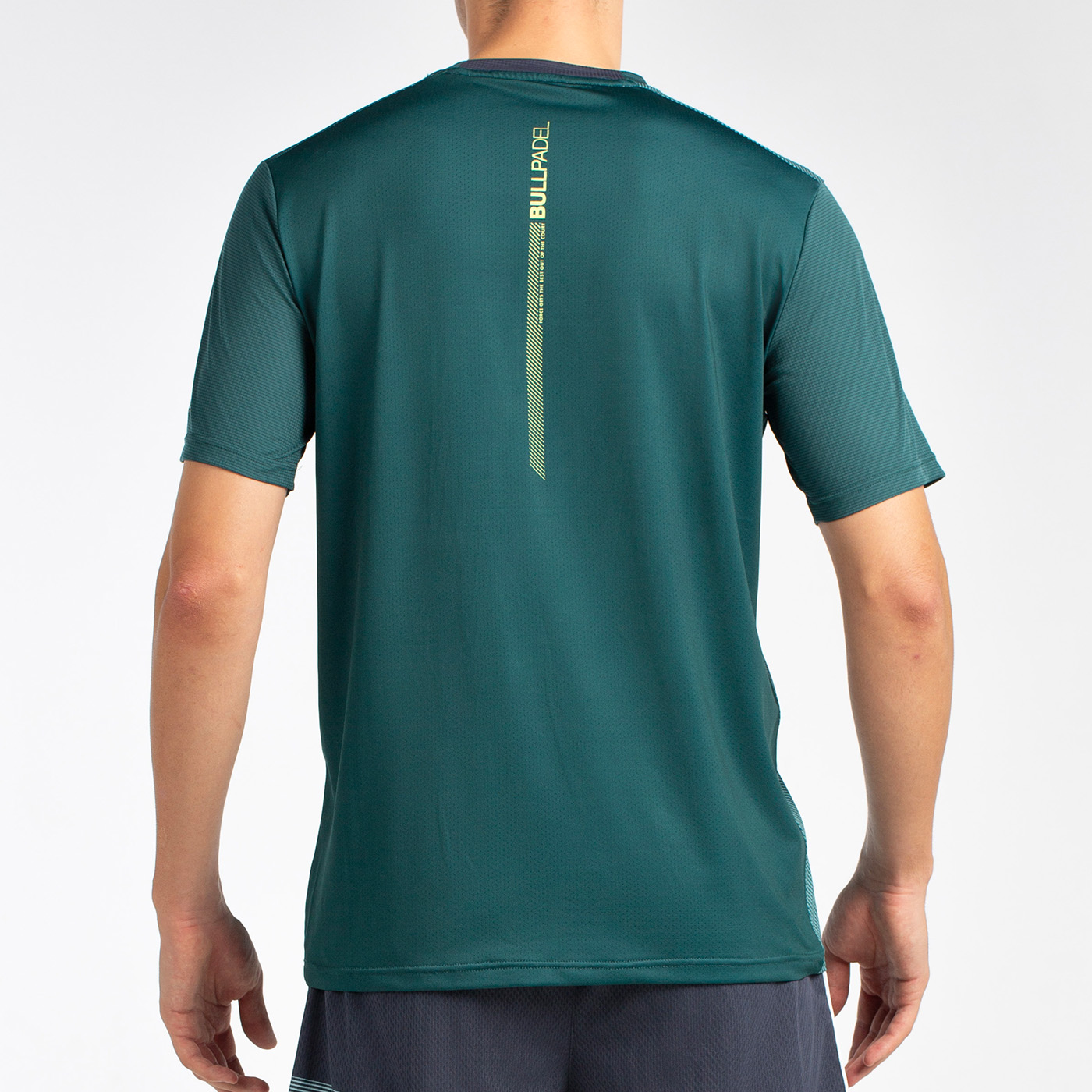 T SHIRT BULLPADEL LAGAR VERT HOMME