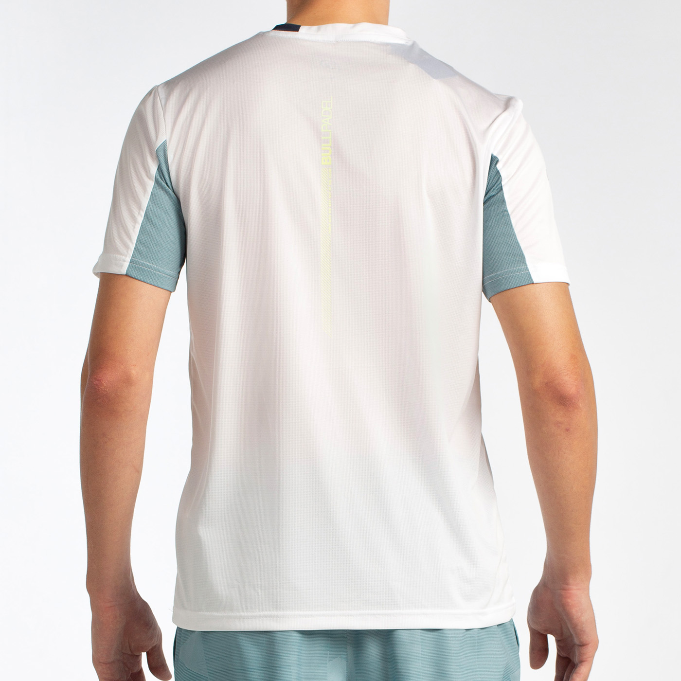 T SHIRT BULLPADEL LIBIO BLANC HOMME