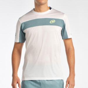 T SHIRT BULLPADEL LIBIO BLANC HOMME
